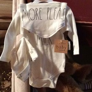 Rae Dunn Baby 3 pc. Onesie Set